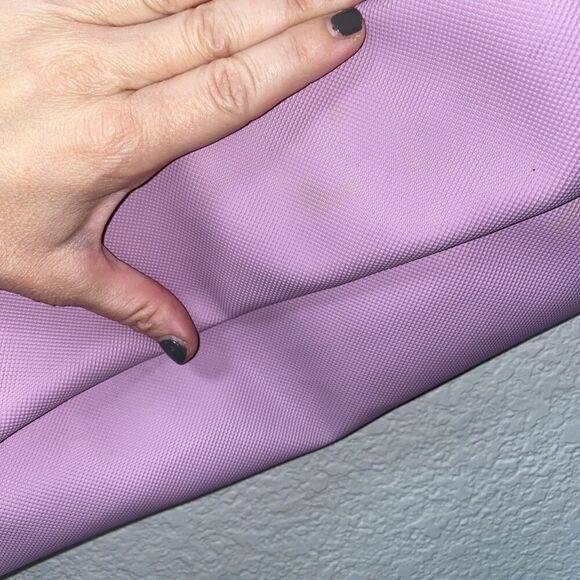 Lacoste Women's Large L.12.12 Concept Tote Lavendar Lilac Purple - Picture 6 of 9